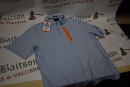 *Jachs Pale Blue Polo Shirt Size: XXL