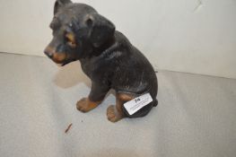 Polyresin Rottweiler Puppy Ornament