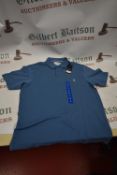 *Jach Wills Blue Polo Shirt Size: L