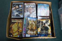 Box of Assorted DVDs