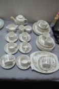 Staffordshire 50pc Tea & Dinner Set