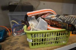 Mixed Lot Including Assorted Straps, Light, Tools, etc.