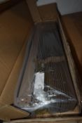 *Two 50mm Walnut Venetian Blinds 75x160cm