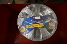 Set of Four Racing Edition Wheel Covers