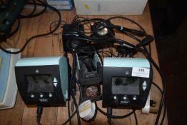 *Two Weller Soldering Iron Power Units