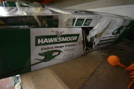 *Hawksmoor Electric Pole Saw, and Two Hedge Trimmers (salvage)
