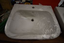 *Plain White Sink Basin