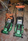 *Two Hawksmoor Electric Lawnmowers (salvage)