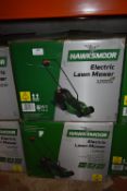 *Two Hawksmoor Electric Lawnmowers (salvage)