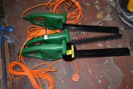 *Three Hawksmoor Electric Hedge Trimmers (salvage)
