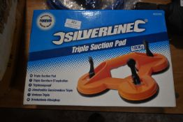 *Silverline Triple Suction Pad