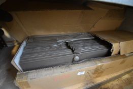 *Six Universal 50mm Wood Venetian Blinds in Walnut 75x160cm