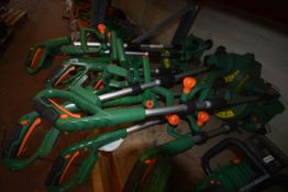 *Quantity of Cordless Grass Trimmers (salvage, no batteries)