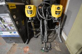 *Two Wagner Control Pro Airless Sprayer (salvage)