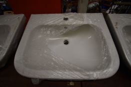 *Plain White Sink Basin