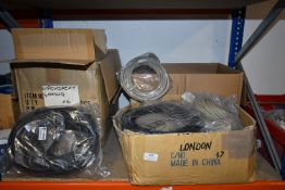 *Three Boxes of Assorted Cables