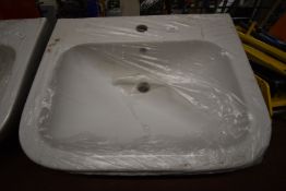 *Plain White Sink Basin