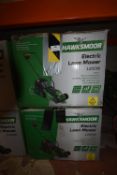 *Two Hawksmoor Electric Lawnmowers (salvage)
