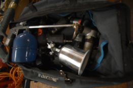 Bag of Assorted Pneumatic Air Tools