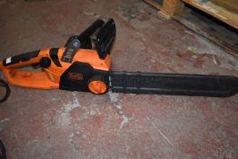 *Black & Decker Electric Chainsaw (salvage)