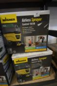 *Two Wagner Control 150M Airless Sprayer (salvage)