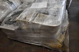 *Four 14” high School WC Pans and Two Others