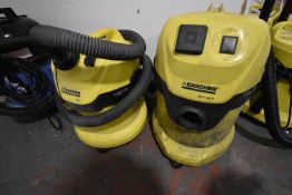 *Two Karcher Vacuum Cleaners WD2 and WD3.500P (salvage)