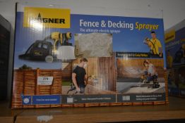 *Wagner Fence and Decking Sprayer