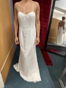 *Lusan Illusion Neck Slip Dress Size: 12