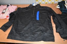 *Mondetta Charcoal Half Zip Top Size: L