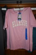 *Ellesse Lady’s Pink T-Shirt Size: L