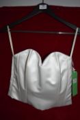 *Elena Ferrara Holly Satin Bodis Top Size: 10 RRP: £450