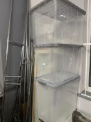 *Three Storage Boxes with Lids