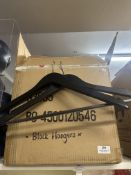 *Box of Black Coat Hangers