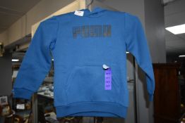 Puma Kid’s Blue Hoodie Size: 5-6 years