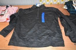 *Mondetta Charcoal Half Zip Top Size: L