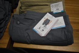 *Mondetta Grey Lined Cargo Trousers Size: 16