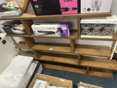 *Pine Graduated Shelf Unit