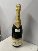 75cl of Mercier Champagne