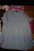 *Hilary Radley Blue Short Sleeve Top Size: S