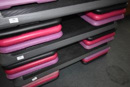 Step Exerciser with Three Pairs of Risers