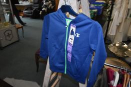 Champion Kid’s Blue Fleece Hoodie Size: 5-6 years