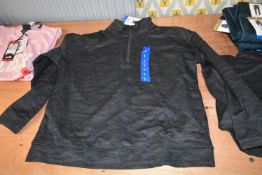 *Mondetta Charcoal Half Zip Top Size: L