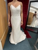 *Elena Ferrara Zahara Blossom Wedding Gown Size: 12 RRP: £2150