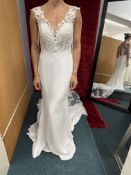 *Elena Ferrara Aiden Ivory Wedding Gown RRP: £1460
