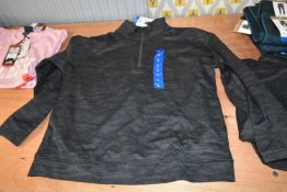 *Mondetta Charcoal Half Zip Top Size: L