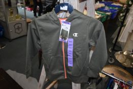 Champion Kid’s Olive Fleece Hoodie Size: 5-6 years
