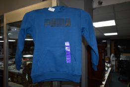 Puma Kid’s Blue Hoodie Size: 5-6 years