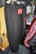 *Puma Black Joggers Size: M
