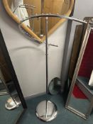 *Spiral Chrome Garment Rail